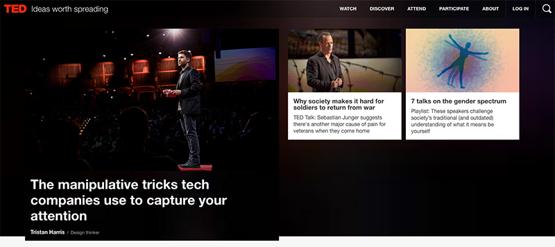 ted home page