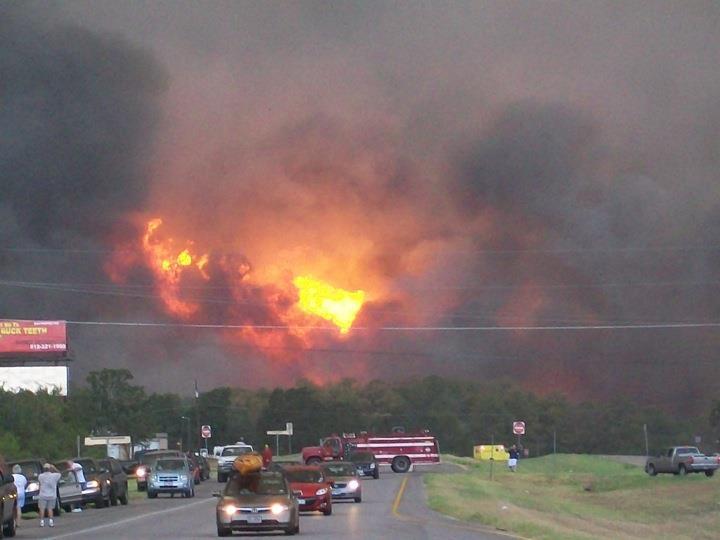 Fires in Bastrop