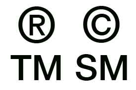 Copyright marks top